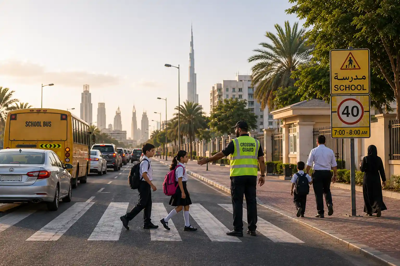 Safe driving practices and road awareness during UAE Day Without Accidents